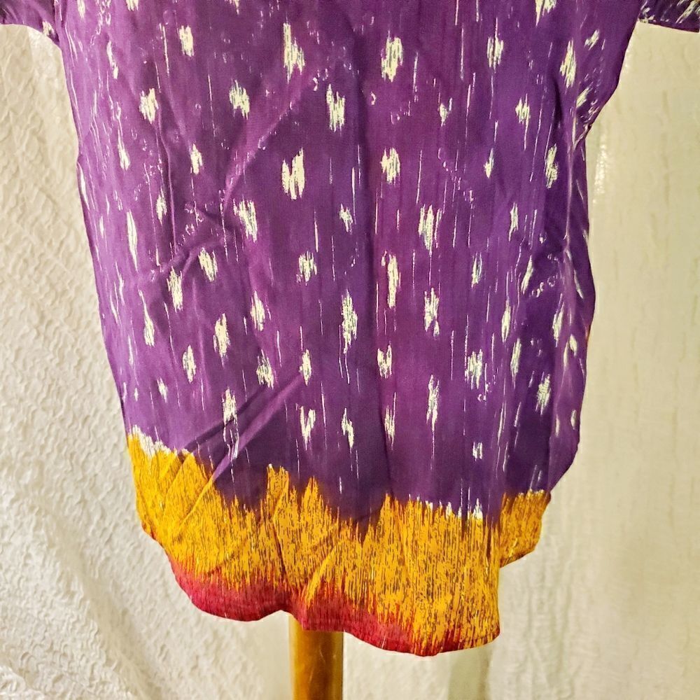 Authentics VTG Boho Top Size Medium - Picture 8 of 10